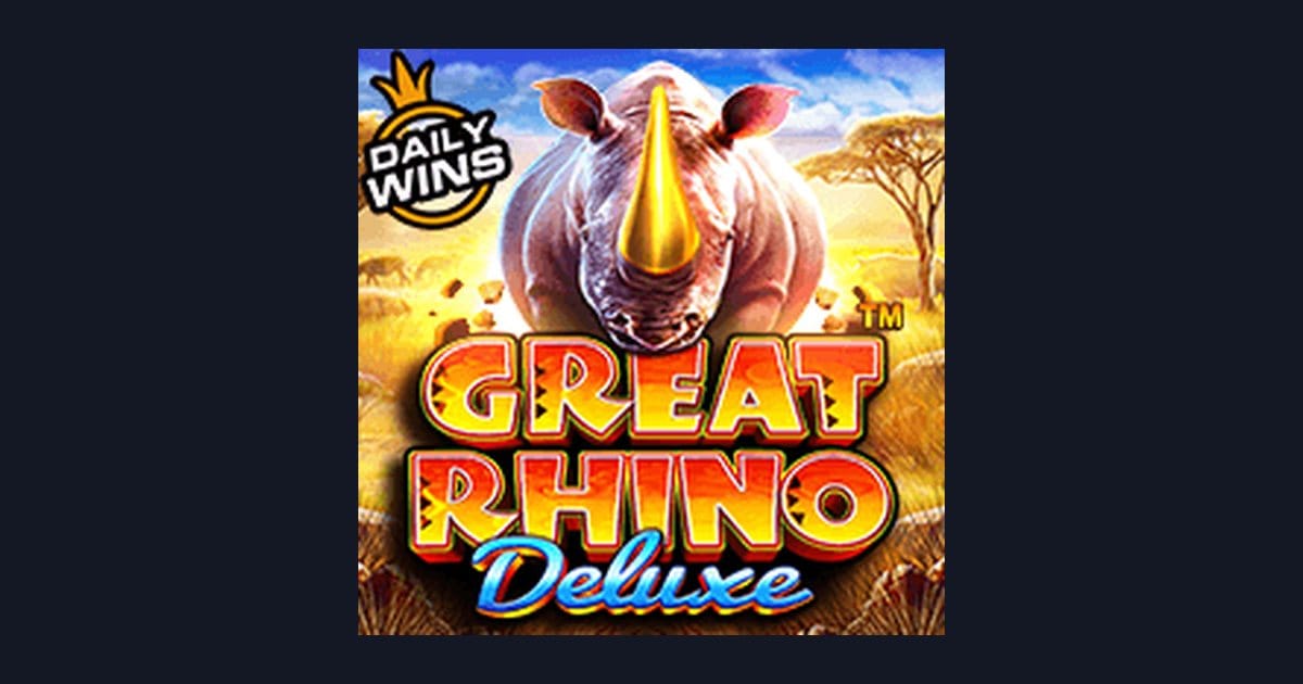 Nikmati Sensasi Slot Anti Rungkad Bersama Great Rhino Deluxe